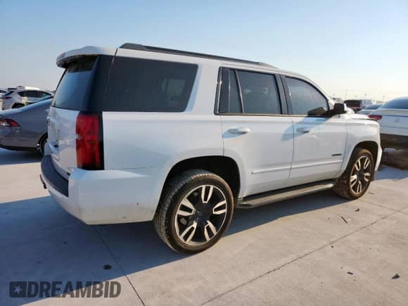 2019 Chevrolet Tahoe Premier with VIN 1GNSCCKJXKR201742, listed as a Copart auction lot 67289355 with 131,393 mi miles and Salvage title. Bid and sale history available at DreamBid. Image 3.