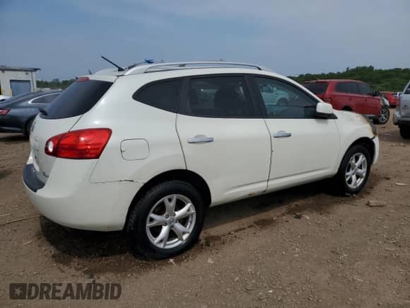 2010 Nissan Rogue S z VIN JN8AS5MV8AW605193, wystawiony jako Copart lot #59391545 z przebiegiem 144 246 mil mil oraz Szkoda całkowita • Salvage title. Historia ofert i sprzedaży dostępna na DreamBid. Obrazek 3.