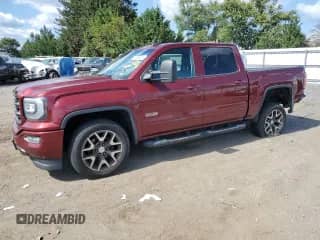2017 GMC Sierra 1500 SLT with VIN 3GTU2NEC5HG262597, listed as a Copart auction lot 80138335 with 163,330 mi miles and Salvage title. Bid and sale history available at DreamBid. Image 1.