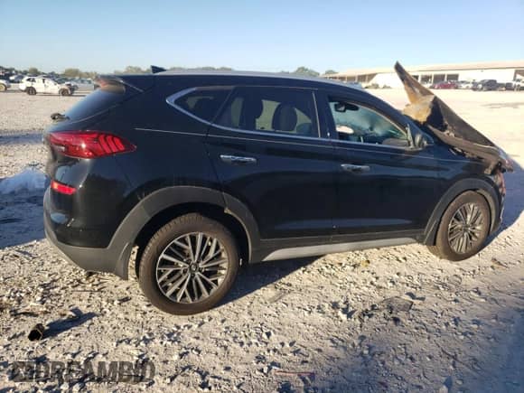 2020 Hyundai Tucson SEL with VIN KM8J33AL8LU216483, listed as a Copart auction lot 86505655 with Not provided miles and Salvage title. Bid and sale history available at DreamBid. Image 3.