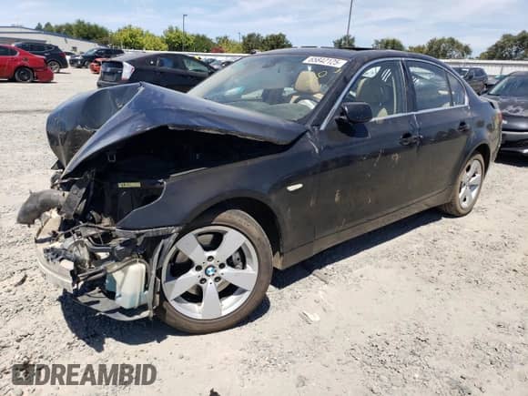 2006 BMW 5 Series 530xi with VIN WBANF73546CC34119, listed as a Copart auction lot 65842125 with Not provided miles and Salvage title. Bid and sale history available at DreamBid. Image 1.