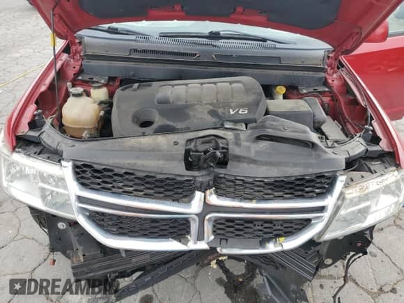 2017 Dodge Journey SXT z VIN 3C4PDDBGXHT574530, wystawiony jako Copart lot #83863395 z przebiegiem 98 961 mil mil oraz Szkoda całkowita • Salvage title. Historia ofert i sprzedaży dostępna na DreamBid. Obrazek 12.