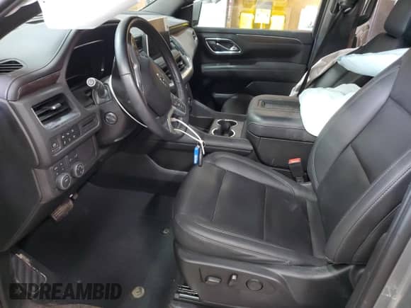 2023 Chevrolet Suburban Z71 с VIN 1GNSKDKD6PR325632, выставлен на аукционе Copart как лот 56216585 с пробегом 53 398 миль миль и Списание • Salvage title. История ставок и продаж доступна на DreamBid. Изображение 7.