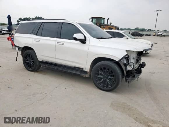 2022 Cadillac Escalade RWD Premium Luxury с VIN 1GYS3BKL2NR355879, выставлен на аукционе Copart как лот 56738155 с пробегом Не указан миль и Списание • Salvage title. История ставок и продаж доступна на DreamBid. Изображение 4.