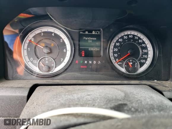 2022 Ram 1500 Warlock с VIN 1C6RR7GG6NS242612, выставлен на аукционе Copart как лот 68527945 с пробегом 69 643 миль миль и Списание • Salvage title. История ставок и продаж доступна на DreamBid. Изображение 9.