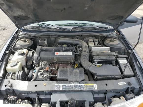 2002 Saturn SL with VIN 1G8ZJ52722Z132729, listed as a Copart auction lot 81674515 with 187,389 mi miles and Salvage title. Bid and sale history available at DreamBid. Image 11.