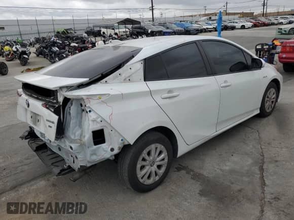 2021 Toyota Prius Limited with VIN JTDKAMFU0M3153019, listed as a Copart auction lot 53568485 with 184,539 mi miles and Salvage title. Bid and sale history available at DreamBid. Image 3.