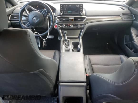 2020 Honda Accord Sport with VIN 1HGCV1F35LA034540, listed as a Copart auction lot 81349005 with 49,174 mi miles and Salvage title. Bid and sale history available at DreamBid. Image 8.