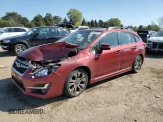 2016 Subaru Impreza Special Sports Limited with VIN JF1GPAY66G8264298, listed as a Copart auction lot 84448995 with 92,314 mi miles and Salvage title. Bid and sale history available at DreamBid. Image 1.