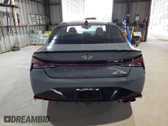 2021 Hyundai Elantra N Line z VIN KMHLR4AF9MU138496, wystawiony jako Copart lot #57651595 z przebiegiem 55 075 mil mil oraz Szkoda całkowita • Salvage title. Historia ofert i sprzedaży dostępna na DreamBid. Obrazek 6.