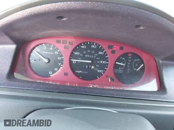 1994 Honda Civic with VIN 2HGEJ1232RH525345, listed as a IAAI auction lot 41646722 with 186,326 mi miles and . Bid and sale history available at DreamBid. Image 7.