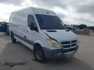 2008 Dodge Sprinter with VIN WD0PE845585296837, listed as a IAAI auction lot 42538301 with 67,916 mi miles and . Bid and sale history available at DreamBid. Image 1.