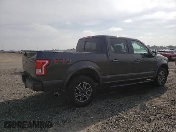 2017 Ford F-150 XLT with VIN 1FTEW1EG1HKC30078, listed as a Copart auction lot 90040645 with 93,658 mi miles and Salvage title. Bid and sale history available at DreamBid. Image 3.