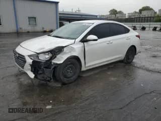 2018 Hyundai Accent SE with VIN 3KPC24A36JE011472, listed as a Copart auction lot 86621865 with 121,473 mi miles and Salvage title. Bid and sale history available at DreamBid. Image 1.