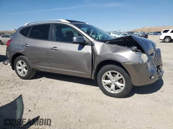 2008 Nissan Rogue SL with VIN JN8AS58V88W405256, listed as a Copart auction lot 81973965 with Not provided miles and Salvage title. Bid and sale history available at DreamBid. Image 4.