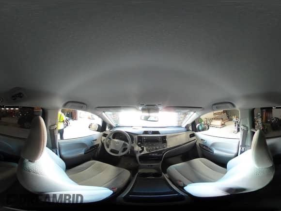 2012 Toyota Sienna LE with VIN 5TDJK3DC1CS032445, listed as a IAAI auction lot 43105710 with 145,644 mi miles and . Bid and sale history available at DreamBid. Image 21.