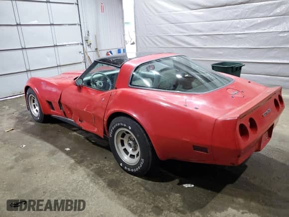 1980 Chevrolet Corvette с VIN 1Z878AS408713, выставлен на аукционе Copart как лот 49776645 с пробегом 59 964 миль миль и Чистый • Clean title. История ставок и продаж доступна на DreamBid. Изображение 2.