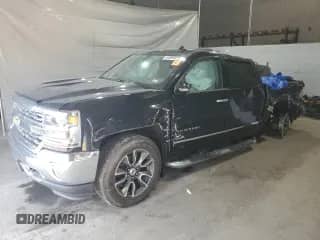 2017 Chevrolet Silverado 1500 LTZ z VIN 3GCUKSEC2HG440187, wystawiony jako Copart lot #64898865 z przebiegiem Nie podano mil oraz Szkoda całkowita • Salvage title. Historia ofert i sprzedaży dostępna na DreamBid. Obrazek 1.