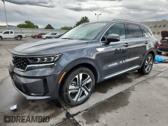 2022 Kia Sorento SX with VIN KNDRJDLHXN5118001, listed as a Copart auction lot 80392675 with 42,173 mi miles and Salvage title. Bid and sale history available at DreamBid. Image 1.