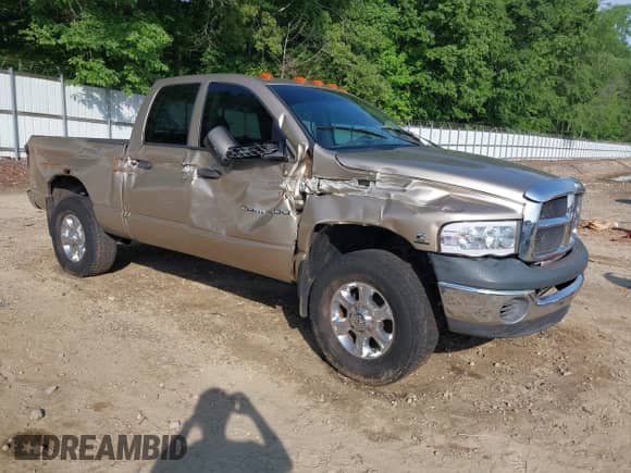 2003 Dodge 2500 ST with VIN 3D7KU28613G714467, listed as a IAAI auction lot 42147325 with 259,648 mi miles and . Bid and sale history available at DreamBid. Image 1.