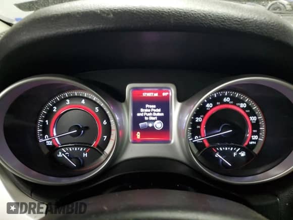 2012 Dodge Journey SXT z VIN 3C4PDDBG5CT397376, wystawiony jako Copart lot #60910235 z przebiegiem 171 677 mil mil oraz Szkoda całkowita • Salvage title. Historia ofert i sprzedaży dostępna na DreamBid. Obrazek 9.
