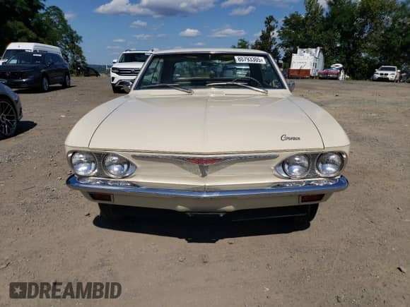 1965 Chevrolet Corvair z VIN 101395W274575, wystawiony jako Copart lot #80793305 z przebiegiem 46 076 mil mil oraz Nie do naprawy • Non repairable. Historia ofert i sprzedaży dostępna na DreamBid. Obrazek 5.