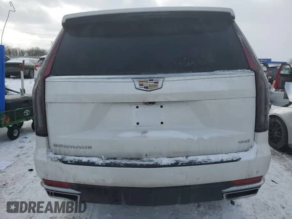 2024 Cadillac Escalade 4WD Premium Luxury with VIN 1GYS4BKL3RR137226, listed as a Copart auction lot 46298915 with 14,657 mi miles and Clean title. Bid and sale history available at DreamBid. Image 6.