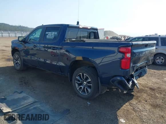 2023 Chevrolet Silverado 1500 RST with VIN 2GCUDEED5P1110507, listed as a IAAI auction lot 42429596 with 65,275 mi miles and . Bid and sale history available at DreamBid. Image 3.