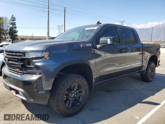 2020 Chevrolet Silverado 1500 LT Trail Boss с VIN 1GCPYFED4LZ366890, выставлен на аукционе Copart как лот 71069015 с пробегом 52 628 миль миль и Списание • Salvage title. История ставок и продаж доступна на DreamBid. Изображение 1.