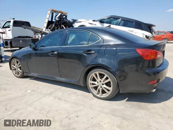 2008 Lexus IS 250 with VIN JTHBK262085084759, listed as a Copart auction lot 84453145 with 159,661 mi miles and Salvage title. Bid and sale history available at DreamBid. Image 2.