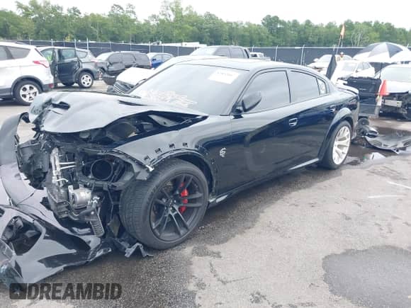 2021 Dodge Charger SRT Hellcat Redeye Widebody with VIN 2C3CDXL95MH660822, listed as a IAAI auction lot 42892087 with 53,461 mi miles and . Bid and sale history available at DreamBid. Image 18.