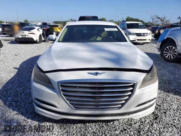 2015 Hyundai Genesis 3.8L with VIN KMHGN4JE8FU028742, listed as a Copart auction lot 85326445 with Not provided miles and Clean title. Bid and sale history available at DreamBid. Image 5.