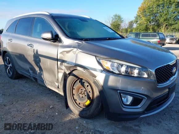 2016 Kia Sorento EX with VIN 5XYPHDA12GG027436, listed as a IAAI auction lot 43297957 with 119,669 mi miles and . Bid and sale history available at DreamBid. Image 6.