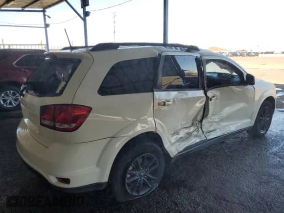 2019 Dodge Journey SE with VIN 3C4PDCBG8KT848793, listed as a Copart auction lot 80853205 with 69,226 mi miles and Clean title. Bid and sale history available at DreamBid. Image 3.