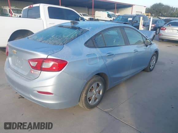 2018 Chevrolet Cruze LS with VIN 1G1BC5SM9J7124816, listed as a IAAI auction lot 41618050 with 159,664 mi miles and . Bid and sale history available at DreamBid. Image 4.