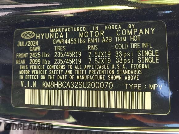 2025 Hyundai Kona N Line S с VIN KM8HBCA32SU200070, выставлен на аукционе IAAI как лот 41826763 с пробегом 8 787 миль миль и . История ставок и продаж доступна на DreamBid. Изображение 9.