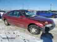 1996 Honda Accord EX with VIN 1HGCD726XTA025483, listed as a Copart auction lot 88295295 with 186,756 mi miles and Salvage title. Bid and sale history available at DreamBid. Image 4.