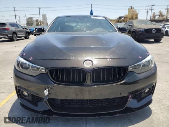 2018 BMW 4 Series 440i z VIN WBA4W7C55JAB93449, wystawiony jako Copart lot #57357355 z przebiegiem 47 633 mil mil oraz Szkoda całkowita • Salvage title. Historia ofert i sprzedaży dostępna na DreamBid. Obrazek 5.
