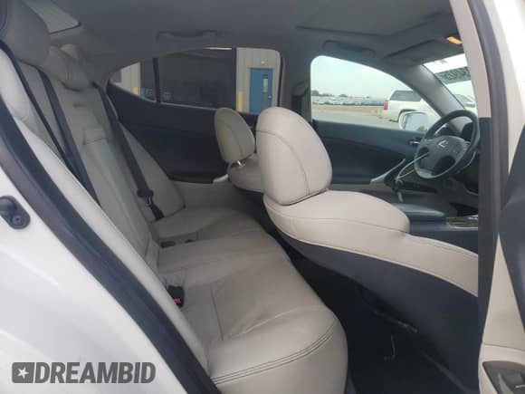 2010 Lexus IS 250 с VIN JTHBF5C22A5125523, выставлен на аукционе Copart как лот 84034925 с пробегом 169 226 миль миль и Списание • Salvage title. История ставок и продаж доступна на DreamBid. Изображение 10.