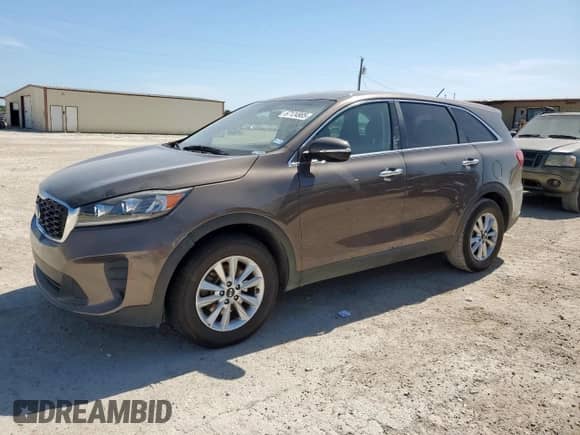 2020 Kia Sorento LX with VIN 5XYPG4A56LG615081, listed as a Copart auction lot 67124905 with 117,290 mi miles and Clean title. Bid and sale history available at DreamBid. Image 1.