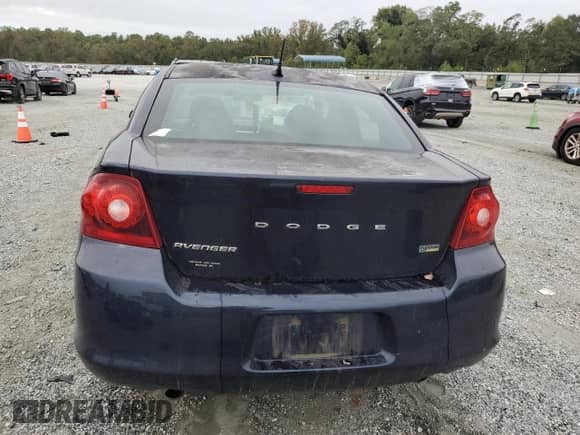 2011 Dodge Avenger Lux with VIN 1B3BD2FGXBN554201, listed as a Copart auction lot 82219805 with 135,174 mi miles and Salvage title. Bid and sale history available at DreamBid. Image 6.