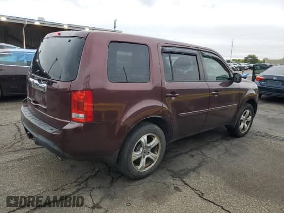 2013 Honda Pilot EX-L with VIN 5FNYF3H52DB019921, listed as a Copart auction lot 85652775 with 167,094 mi miles and Clean title. Bid and sale history available at DreamBid. Image 3.