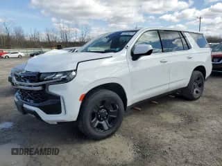 2021 Chevrolet Tahoe Commercial с VIN 1GNSKLED8MR266097, выставлен на аукционе Copart как лот 52076575 с пробегом Не указан миль и Списание • Salvage title. История ставок и продаж доступна на DreamBid. Изображение 1.