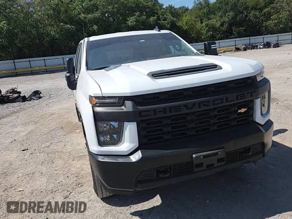 2022 Chevrolet Silverado 2500HD Work Truck with VIN 1GC2WLE72NF332427, listed as a Copart auction lot 80294605 with 115,005 mi miles and Salvage title. Bid and sale history available at DreamBid. Image 13.