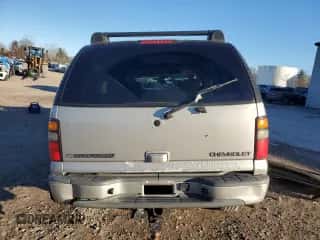 2005 Chevrolet Suburban Z71 z VIN 3GNFK16Z35G209906, wystawiony jako Copart lot #79647394 z przebiegiem Nie podano mil oraz Szkoda całkowita • Salvage title. Historia ofert i sprzedaży dostępna na DreamBid. Obrazek 6.