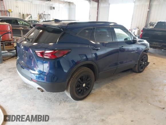 2022 Chevrolet Blazer LT with VIN 3GNKBCR40NS234401, listed as a IAAI auction lot 42937024 with Not provided miles and . Bid and sale history available at DreamBid. Image 4.