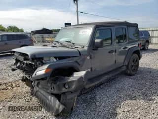 2021 Jeep Wrangler Unlimited Sport S с VIN 1C4HJXDN3MW523305, выставлен на аукционе Copart как лот 61922635 с пробегом Не указан миль и Списание • Salvage title. История ставок и продаж доступна на DreamBid. Изображение 1.