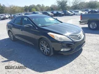 2013 Hyundai Azera with VIN KMHFH4JG6DA320862, listed as a IAAI auction lot 41736933 with 130,138 mi miles and . Bid and sale history available at DreamBid. Image 1.