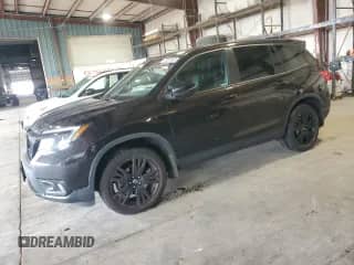 2021 Honda Passport EX-L с VIN 5FNYF8H56MB007686, выставлен на аукционе Copart как лот 70857645 с пробегом 68 724 миль миль и Списание • Salvage title. История ставок и продаж доступна на DreamBid. Изображение 1.