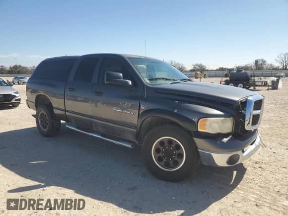 2004 Dodge 2500 SLT with VIN 3D7KA28C24G189077, listed as a Copart auction lot 46672325 with 329,256 mi miles and Salvage title. Bid and sale history available at DreamBid. Image 4.